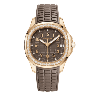 Aquanaut 5268/200R-010 38mm Chocolate Dial Rose Gold - VIP Version