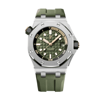 Audemars Piguet Royal Oak Offshore Diver 15720ST 42mm Green Dial - VIP Version