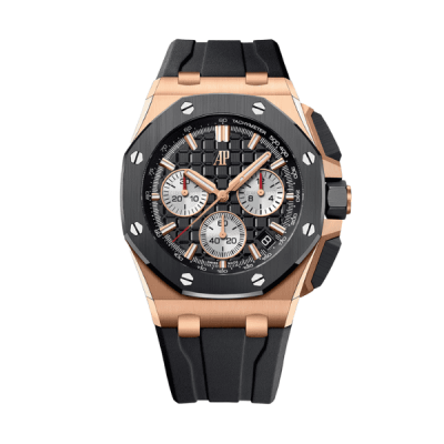Audemars Piguet Royal Oak Offshore Rose Gold 26420ST 42mm Black Dial - VIP Version