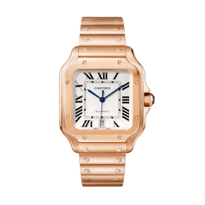 Cartier Santos de Cartier WGSA0018 39.8mm Rose Gold - VIP Version
