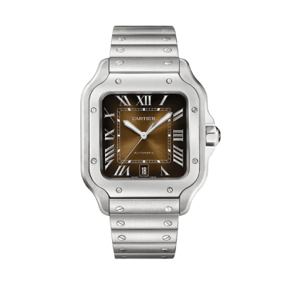 Cartier Santos De Cartier WSSA0064 39.8mm Chocolate Dial -VIP Version