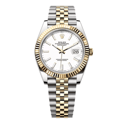 Datejust M126333-0016 Two Tone White Dial 41mm - VIP Version