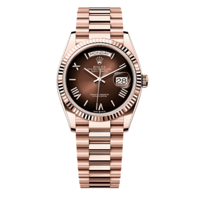 Day-Date 128235-0075 36mm "Chocolate" - VIP Version