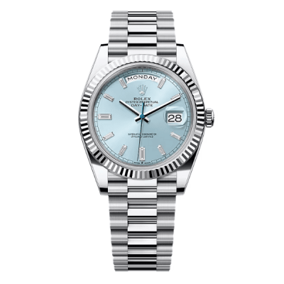 Day Date 228236-0006 40mm 180gram "ICE Blue" - VIP Version