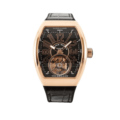 Franck Muller Vanguard Tourbillon V 45 T BR (NR) 44mm Rose Gold - VIP Version