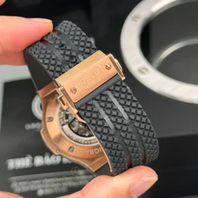 Hublot Big Bang Diamonds 44mm Black Dial Rose Gold ETA.7750 - VIP Version