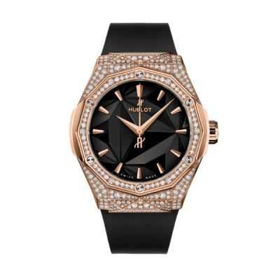 Hublot Classic Fusion Orlinski King Gold Pavé 550.OS.1800.RX.1604.ORL19 40mm Black Dial Rose Gold - VIP Version