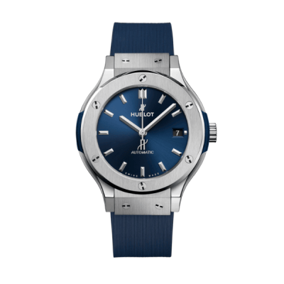 Hublot Classic Fusion Titanium 38mm Blue Dial - VIP Version