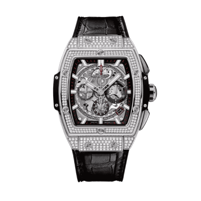 Hublot Spirit Of Bigbang Black Titanium Full Diamond 45mm - VIP Version
