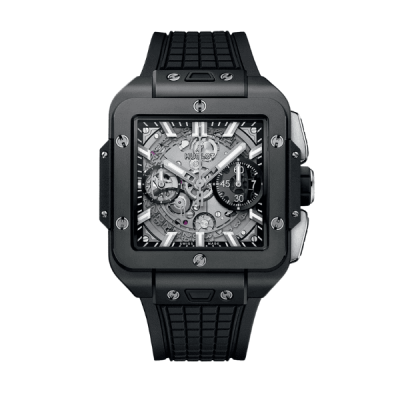 Hublot Square Bang Unico 821.CI.0170.RX 821CI0170RX 42mm Black Dial Ceramic - VIP Version
