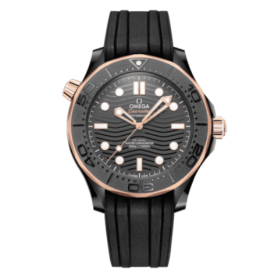 Omega Seamaster Diver 210.62.44.20.01.001 42mm Black Dial Ceramic - VIP Version