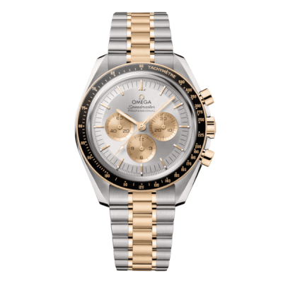 Omega Speedmaster Moonwatch Professional 310.20.42.50.02.001 42mm White Dial Demi Yellow Gold - VIP Version