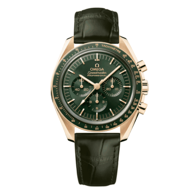 Omega Speedmaster Moonwatch Professional 42mm 310.63.42.50.10.001 Green Dial Yellow Gold - VIP Version