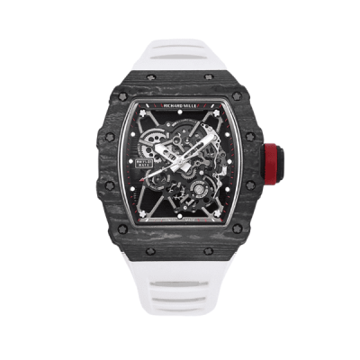 Richard Mille RM35-01 Rafa Cacbon NTPT White Strap 44mm - VIP Version