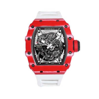 Richard Mille RM35-02 Rafael Nadal Red White Strap Carbon - VIP Version