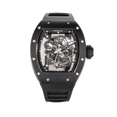 Richard Mille RM55 Manual Winding Bubba Watson 42mm Black Ceramic - VIP Version